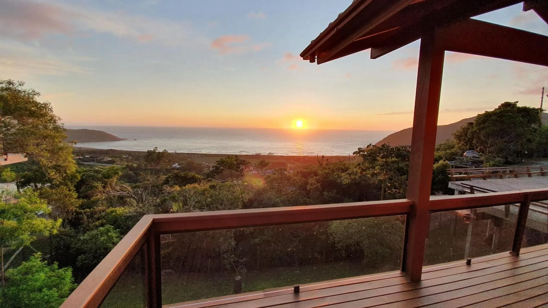 Sunshine House - Melhor Vista Da Praia Do Silveira - Garopaba Brésil